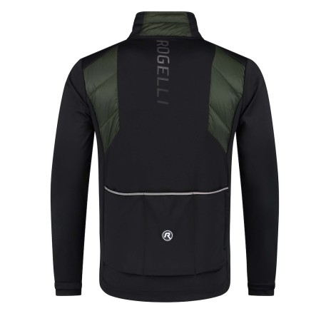Rogelli bluza WADDED II zielono czarna XXL - rove.pl