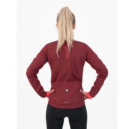 Rogelli bluza ESSENTIAL LDS bordowo koralowa S - rove.pl
