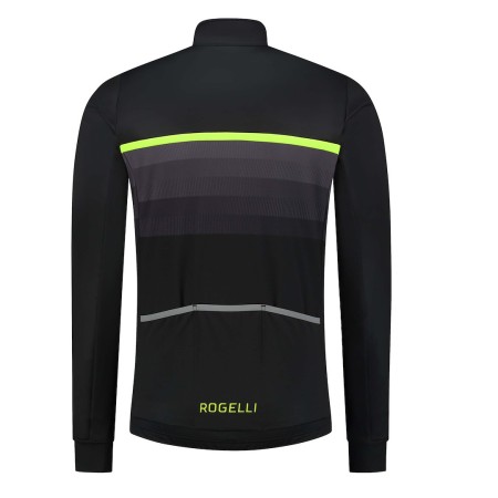 Rogelli bluza HERO II czarno żółta M - rove.pl