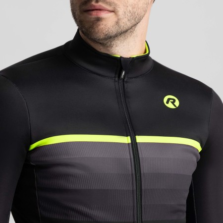 Rogelli bluza HERO II czarno żółta M - rove.pl