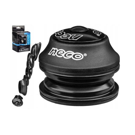 Ster NECO półzintegrowany 1 1/8 H115MP czarny - rove.pl