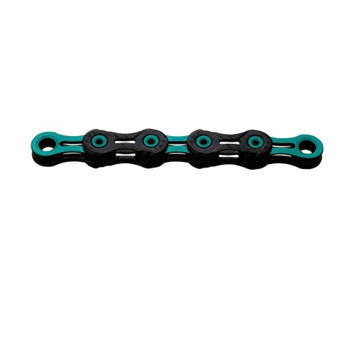 Przejdź do produktu KMC Łańcuch DLC 11 118 og. czarno celeste BOX WOSK