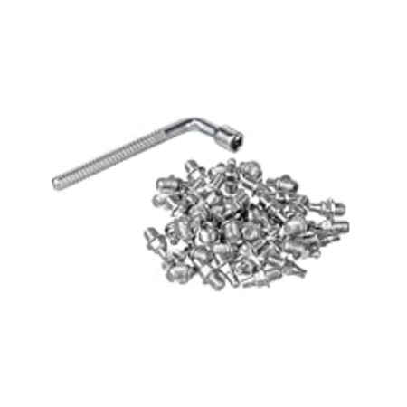 FUNN 50 szt. pinów MAMBA/RIPPER/PYTHON srebrne - rove.pl