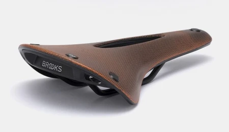 Siodło Brooks C17 Carved Orange Cambium