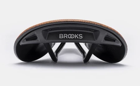 Siodło Brooks C17 Carved Orange Cambium