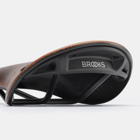 Siodło Brooks C17 Carved Orange Cambium