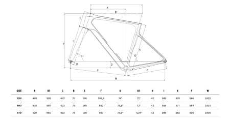 Rower Bianchi Infinito Launch Edition FORCE XPLR 13SP YVB8K IZ