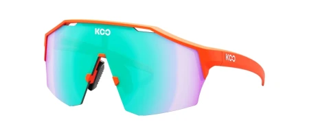 Okulary Koo Alibi Orange Matt, Green Mirror Lenses, Large - rove.pl