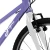 Rower młodzieżowy Yupii 24″ fiolet