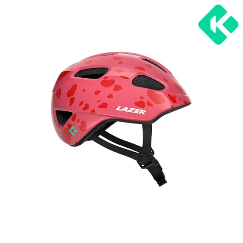 Przejdź do produktu Kask dziecięcy Lazer Nutz 2.0 KinetiCore little hearts 50-56