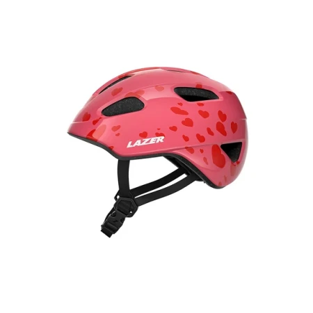 Kask dziecięcy Lazer Nutz 2.0 KineticCore little hearts 50-56
