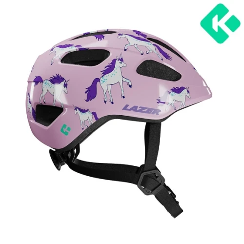 Przejdź do produktu Kask dziecięcy Lazer Nutz 2.0 KinetiCore unicorns 50-56