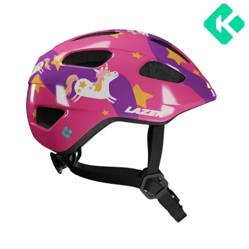 Przejdź do produktu Kask dziecięcy Lazer Pnut 2.0 KinetiCore purple pony 46-52