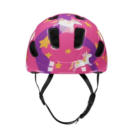 Kask dziecięcy Lazer Pnut 2.0 KinetiCore purple pony 46-52
