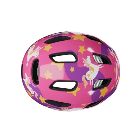 Kask dziecięcy Lazer Pnut 2.0 KinetiCore purple pony 46-52
