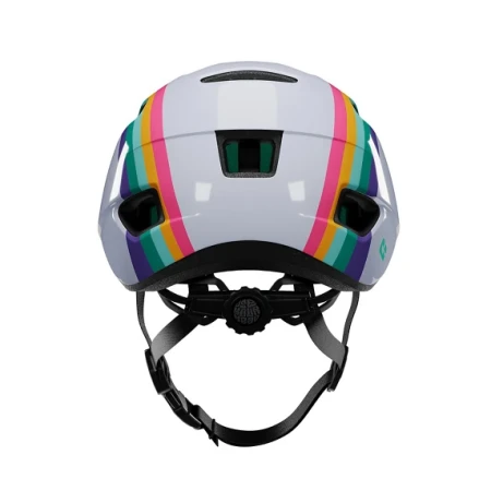 Kask dziecięcy Lazer Pnut 2.0 KinetiCore rainbow 46-52