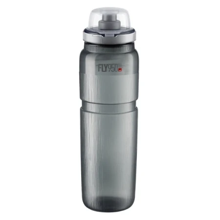 Bidon Elite Fly Tex MTB 950ml clear smoke grey