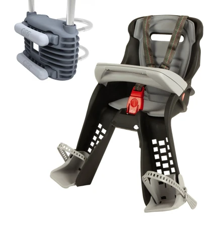 Fotelik dziecięcy OKBABY ORION przedni uniwersalne mocowanie black grey (NEW 2026) (PREMIERA: 2026-03)