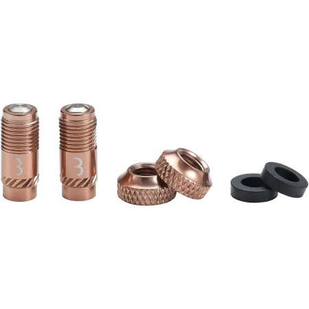 Zawór wentyla BBB CoreCap 2 szt.copper