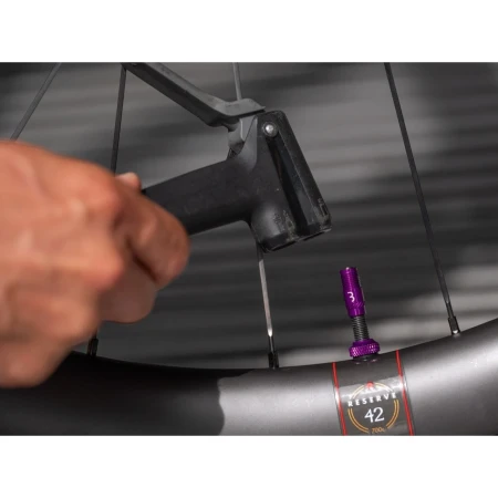 Zawór wentyla BBB CoreCap 2 szt.purple