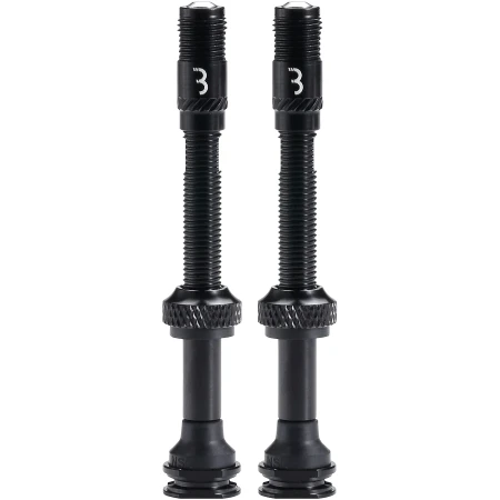 Wentyle BBB AL Valve CoreCap 2 szt. 60mm black