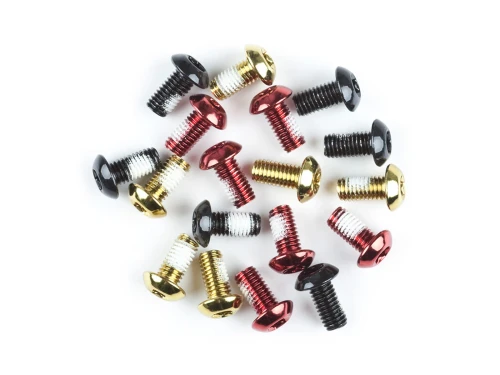 Przejdź do produktu Śruby mocujące tarcze, stalowe, czarne, 6 szt.