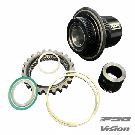 Główka kasety Vision Road/MTB PRS 54T (V-650/X-700/X-750) SRAM XDR SB Black w/DS End cap EL476