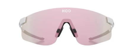 Okulary Koo Nova White Matt, Photochromic Pink Lenses - rove.pl
