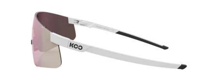 Okulary Koo Nova White Matt, Photochromic Pink Lenses - rove.pl