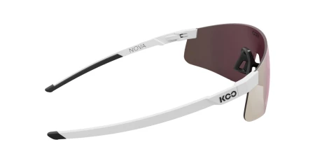 Okulary Koo Nova White Matt, Photochromic Pink Lenses - rove.pl