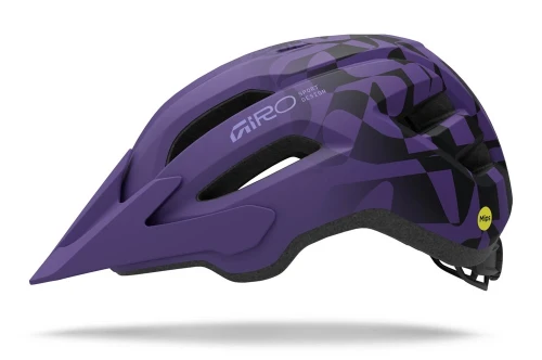 Przejdź do produktu Kask dziecięcy Giro Fixture II Mips m.purple rush 50-57