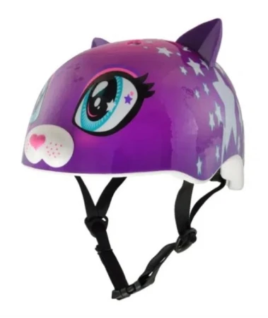 Kask dziecięcy juniorski RASKULLZ STAR KITTY roz. S CHILD FS 5+ (50-54 cm) (NEW 2026)