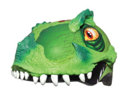 Kask dziecięcy juniorski RASKULLZ T-REX AWESOME green roz. S CHILD FS 5+ (50-54 cm) (NEW 2026)