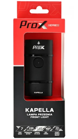 Lampa przód Prox Kapella 1600lm USB-C
