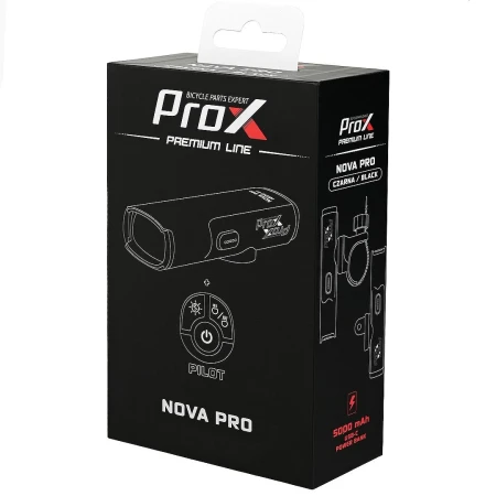 Lampa przód Prox Nova Pro 1600lm USB-C black