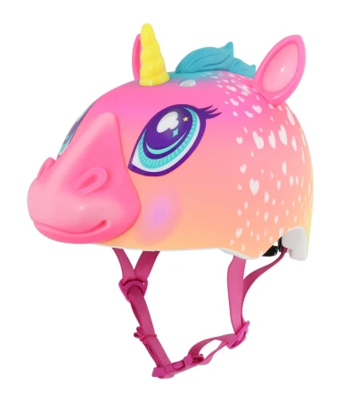 Kask dziecięcy juniorski RASKULLZ SUPER RAINBOW CORN roz. S CHILD FS 5+ (50-54 cm) (NEW 2026) - rove.pl