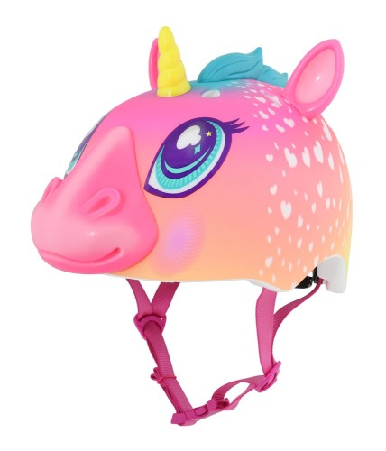 Przejdź do produktu Kask dziecięcy juniorski RASKULLZ SUPER RAINBOW CORN roz. S CHILD FS 5+ (50-54 cm) (NEW 2026)