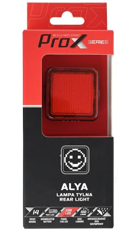 Lampa tył Prox Alya 100lm USB-C brake