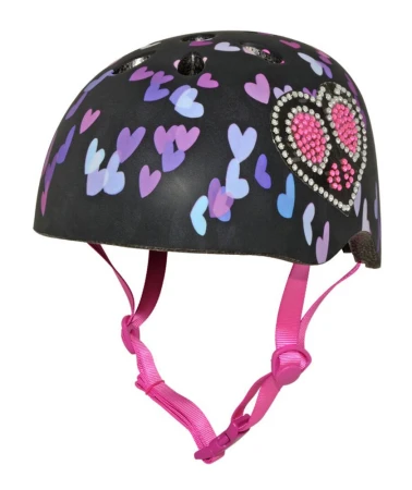 Kask dziecięcy juniorski KRASH BOKEH BLING roz. M YOUTH FS 8+ (54-58 cm) (NEW 2026) - rove.pl
