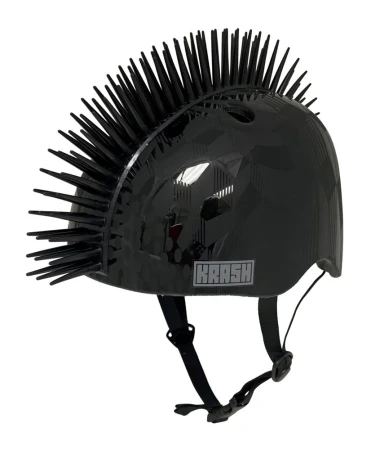 Kask dziecięcy juniorski KRASH CUBE HEART BLACK HAWK roz. M YOUTH 8+ (54-58 cm) (NEW 2026) - rove.pl