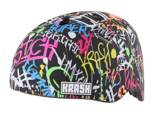 Przejdź do produktu Kask dziecięcy juniorski KRASH STREET WRITER POP 2D roz. M YOUTH FS 8+ (54-58 cm) (NEW 2026)