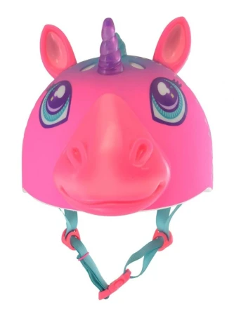 Kask dziecięcy juniorski RASKULLZ SUPER RAINBOW CORN LED roz. S CHILD FS 5+ (50-54 cm) (NEW 2026)