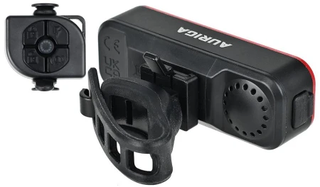 Lampa tył Prox Auriga 300lm USB-C pilot, alarm