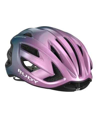 Przejdź do produktu Kask Rudy Project Egos Lilac/Blue Avio Metal Shiny S/51-55