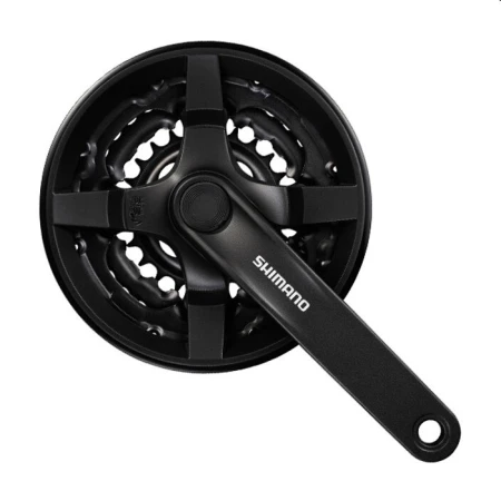 SHIMANO mech. korbowy FC-TY301 48x38x28 czarny - rove.pl