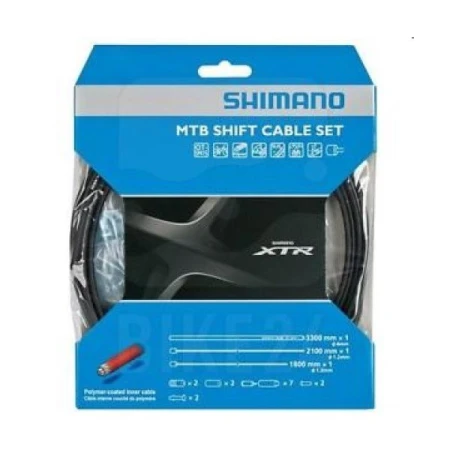 SHIMANO zestaw linek i pancerzy MTB Polimer XTR - rove.pl