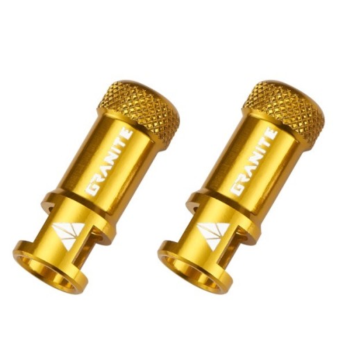 Przejdź do produktu GRANITE kapturki na wentylki FV JUICY złote