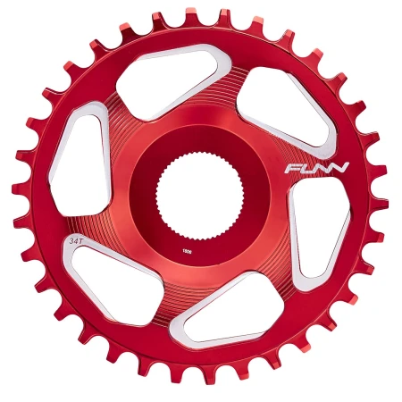 FUNN tarcza mechanizmu korb. SOLO ES czerwona 34T - rove.pl