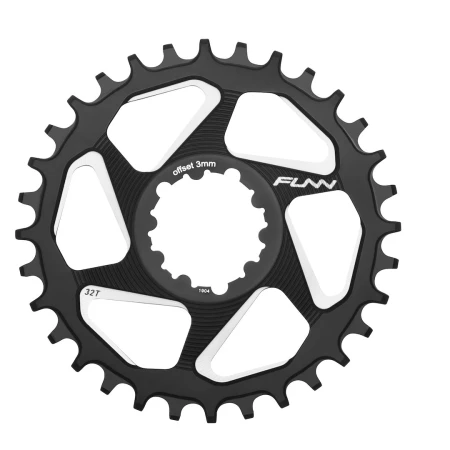 FUNN Tarcza mech. korb. SOLO DX BOOST czerw. 32T - rove.pl