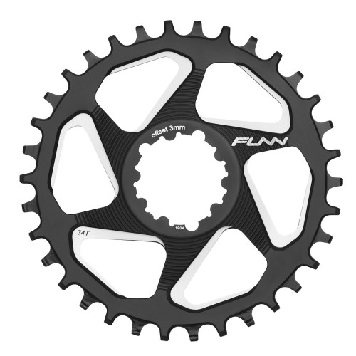 Przejdź do produktu FUNN Tarcza mech. korb. SOLO DX BOOST nieb. 34T